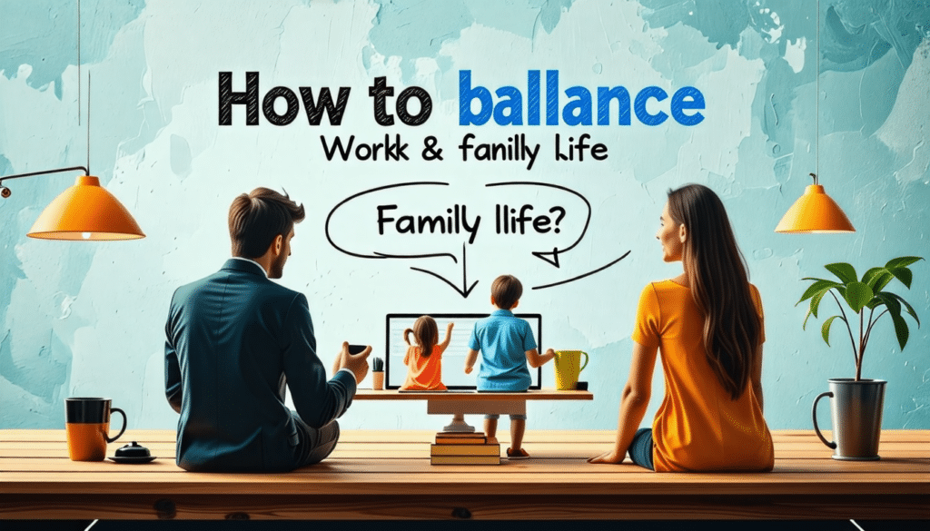 découvrez des conseils pratiques pour concilier travail et vie de famille et trouver un équilibre entre votre carrière professionnelle et votre vie personnelle.
