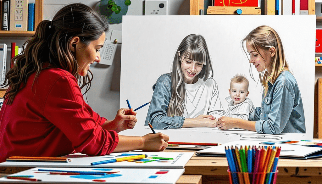 découvrez comment organiser un atelier de dessin en famille avec nos conseils pratiques. profitez d'un moment de créativité et de partage avec vos proches !