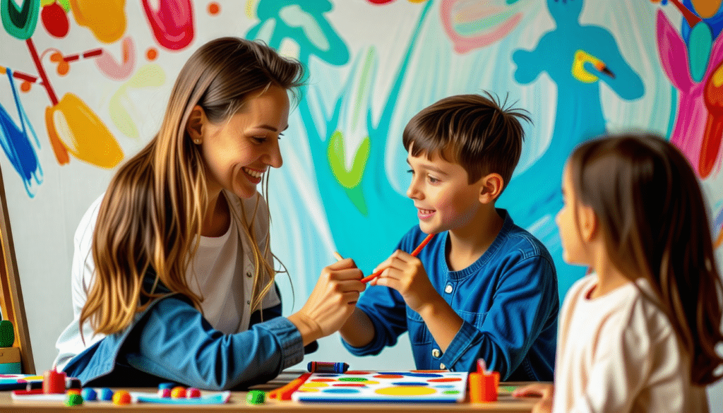 découvrez des idées d'activités artistiques à pratiquer en famille pour partager des moments créatifs et enrichissants entre parents et enfants.