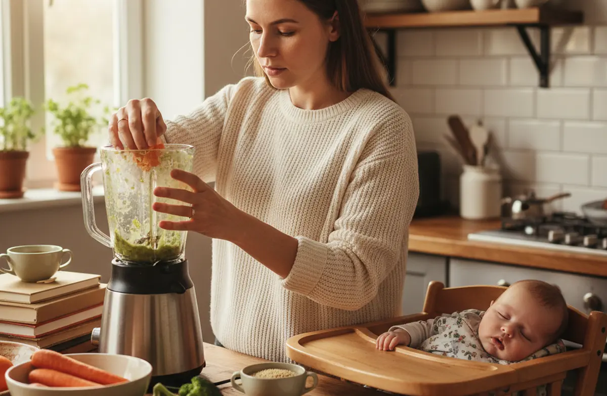 Cuisinez pour bébé : recettes maison et menus adaptés pour la diversification alimentaire