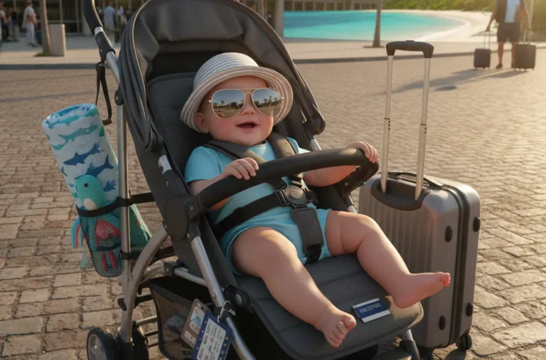 Checklist bébé vacances : liste complète des essentiels à emporter en voyage